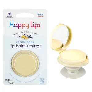 – Lip Balm & Mirror – Pop onto your Phone's Socket Grip, attach anywhere with the included adapter or refill your existing grips’ lip balm… (Vanilla Bean) 3pcs