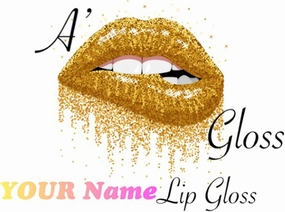 100 Pieces Clear Lip Gloss Tube Label - Personalized Vinyl Stickers for Empty Bottles - DIY Waterproof Labels (2.5x5cm, 100PCS)