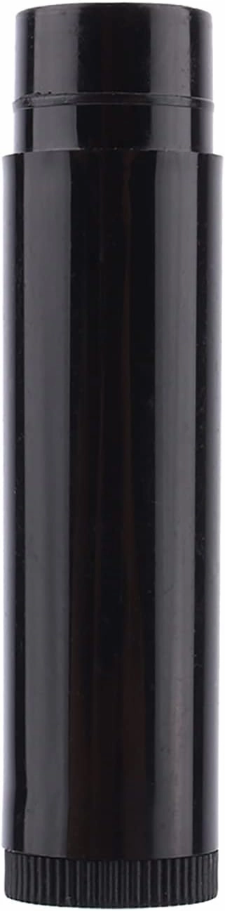 100Pcs 5ml Clear Black White Empty Lipstick Container, Tubes with for Lip Gloss Lip Balm or Other Products