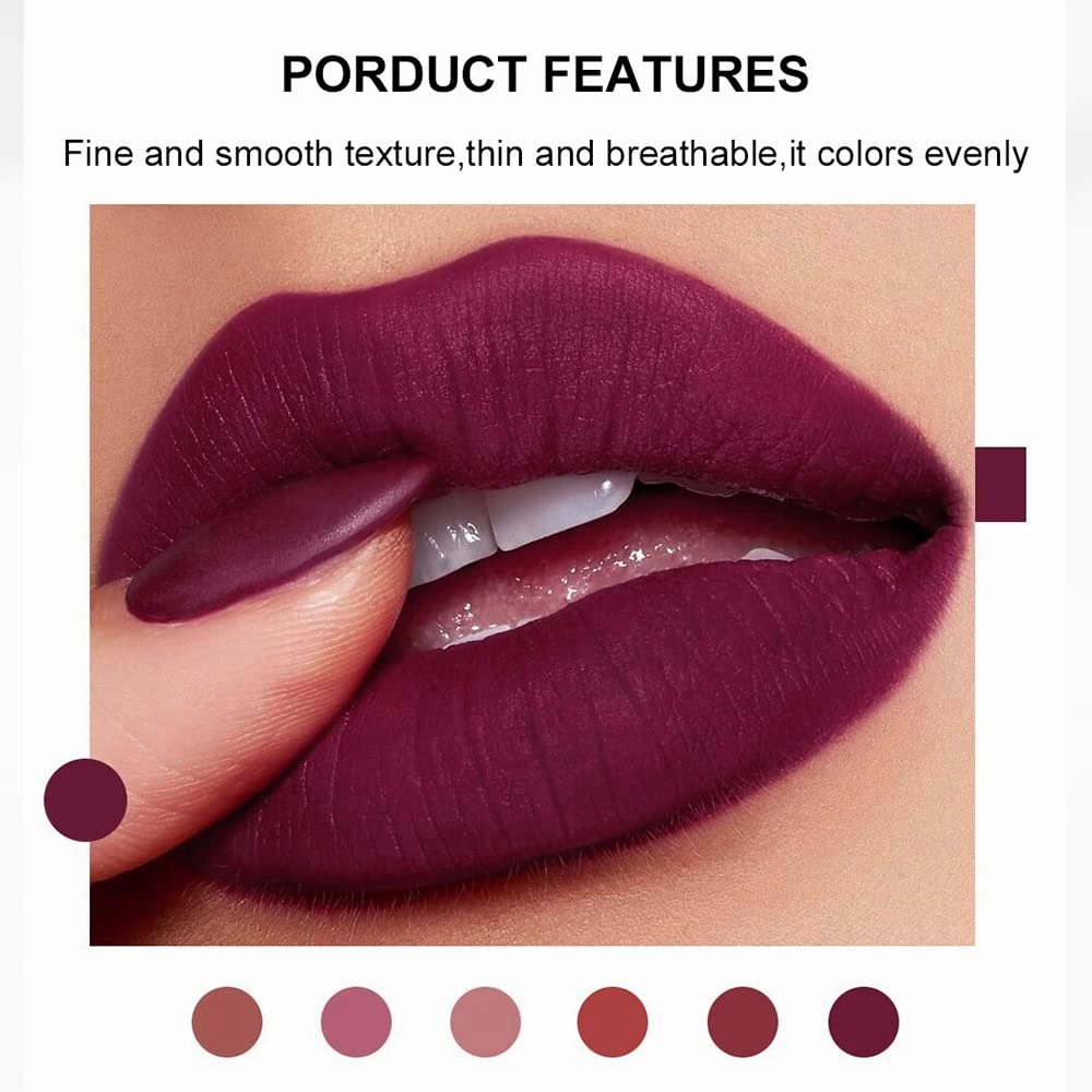 14 Colos Matte Waterproof LipStick Long Lasting Lip Makeup No Fade Pigmented Lip Stick Cosmeitc for Girls and Women Christmas Valentine's Day Gift (03#)