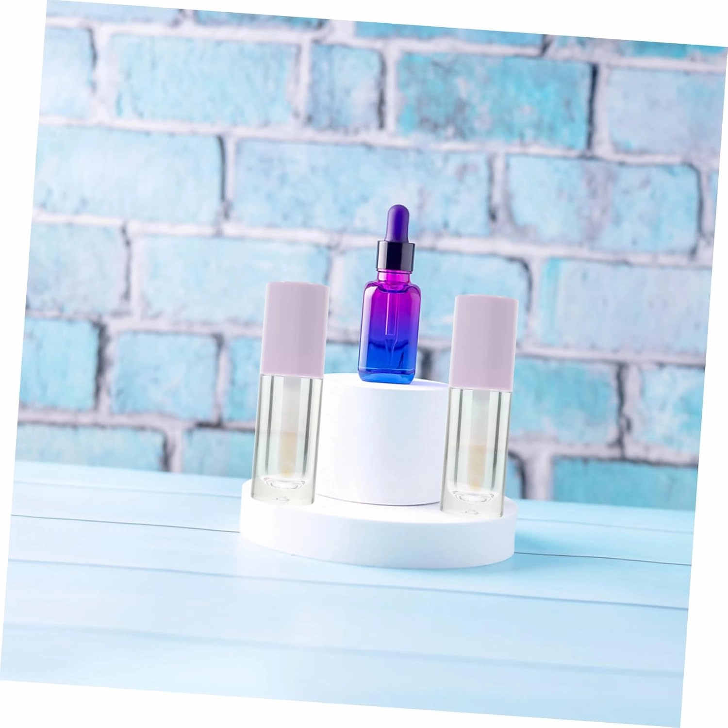 14pcs Refillable Clear Lip Gloss Tubes with Wands Plastic Lip Balm Containers Leak Design for Travel and Parties