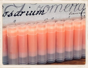 20 Mai Tai Handmade Lip Balms Without Labels in Clear Tubes Wholesale Bulk