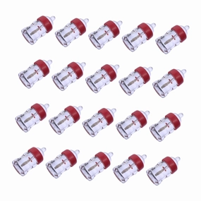 20pcs Lip Gloss Balm Tubes Diy Lip Gloss Making Supplies Clear Volume Display Refillable Reusable for Travel Home