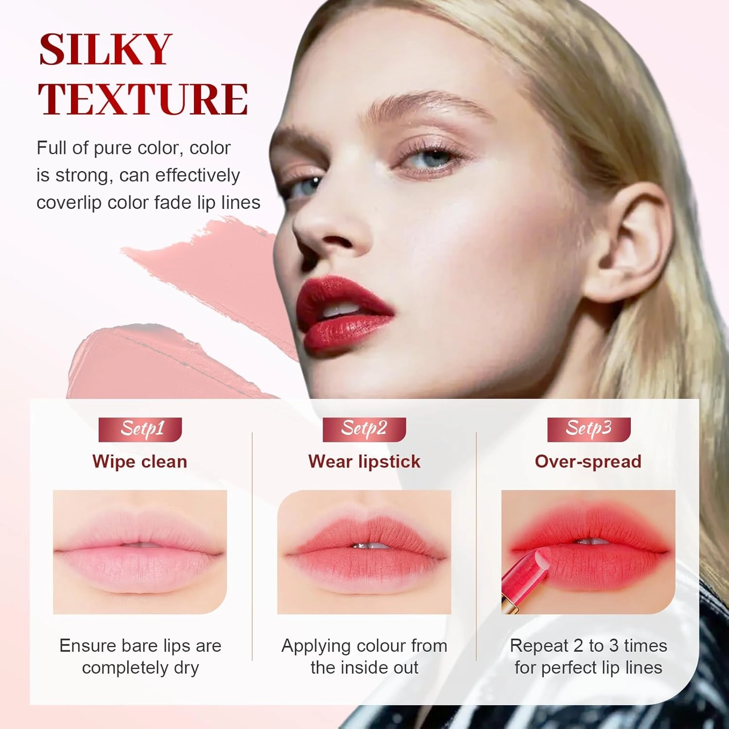 2 Pcs Diamond Lip Gloss Glitter Lipstick Waterproof, Diamond Glitter Lipstick, Shimmer Metallic Sparkly Lip Gloss, Waterproof and Smudge Proof Glitter Lip Gloss for Women Makeup (1# 6#, 0.12 Fl Oz)