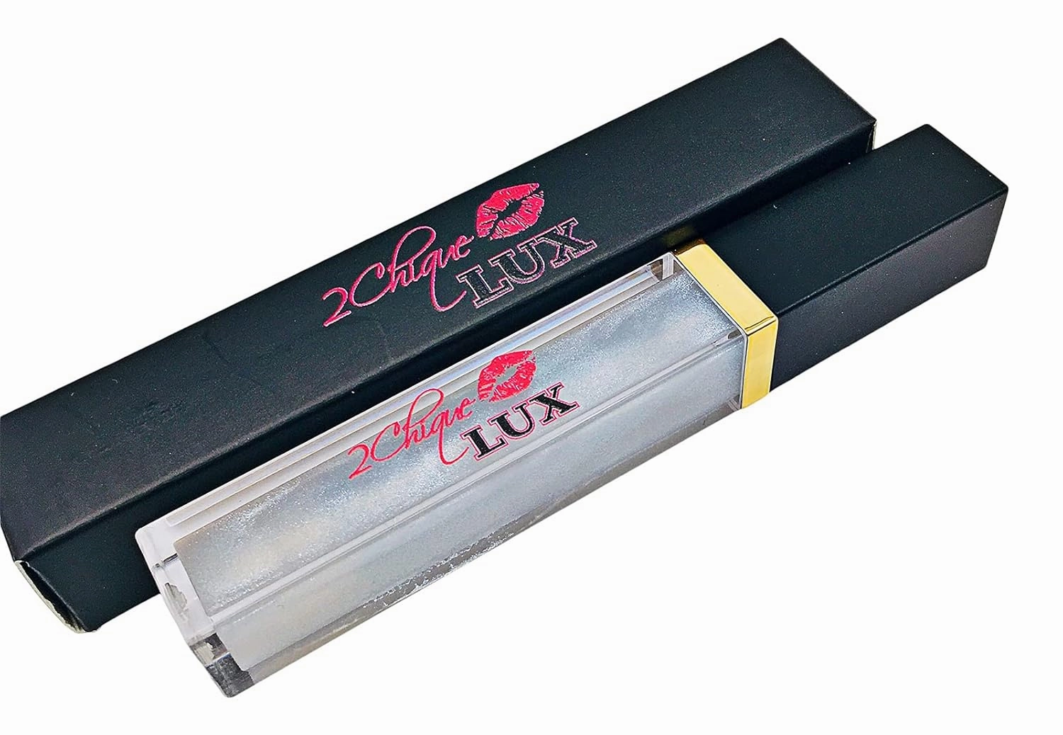 2Chique Lux Vegan Moisturizing Lip Gloss Cruelty Free High Shimmer Lip Gloss (#31 Dark Pink)