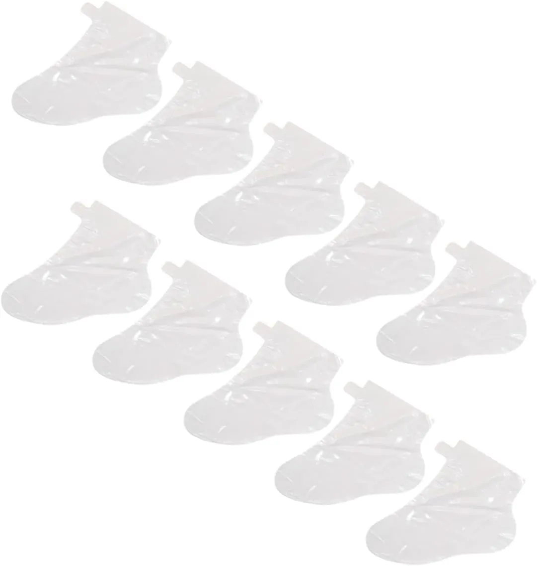 2sets One-time Foot Cover Foot Moisturizer Socks Moisturizer Mask Nourishing Mask Exfoliating 50pcs*2