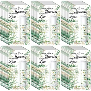 30 Pack Sage Green Baby Shower Games Prizes Party Gifts Bulk Lip Balms Favors for Winners Adults Guests Gender Reveal Favors Decorations Baby Shower Souvenirs Gift Bags Stuffers