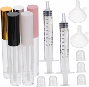 30pcs Refillable Mascara Tubes Clear DIY Lip Gloss Containers for Essential Oils and Perfumes Lightweight and Durable for Travel and Daily Use