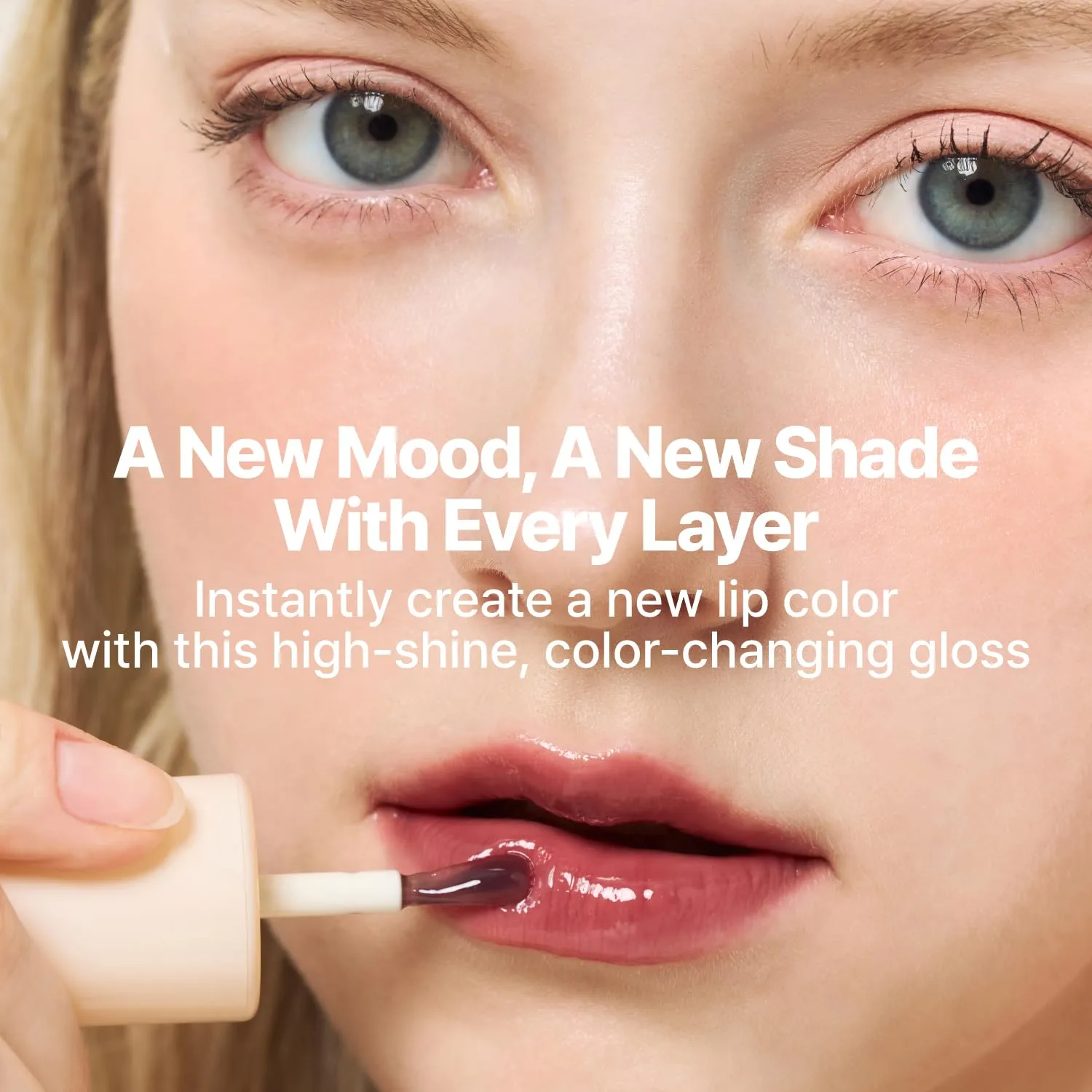 3D Changing Gloss | 00 Clear | Lip Gloss for changing color, Layering Gloss, Long-lasting & Plumping, Glossy | 5.3g