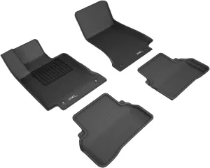 3D MAXpider Mercedes Benz C-Class/C 63 AMG Sedan (W205) 2015-2021 / C 450 AMG Sedan (W205) 2016 / C 43 AMG Sedan 2017-2021 Kagu Black R1 R2