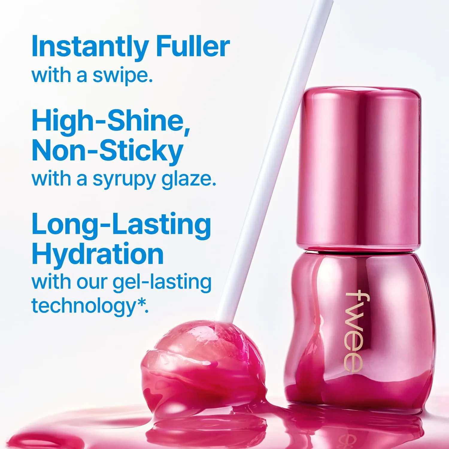 3D Voluming Gloss 70% (Rich) | Candy 70% l High Shine, Non-Sticky Lip Gloss for Makeup | Long-Lasting, Moisturizing Gel Formula | 30%, 70% Pigment Options | 5.3g