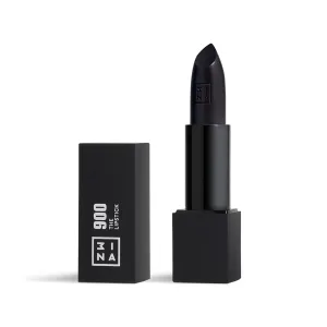3INA The Lipstick 900 - Outstanding Shade Selection - Matte And Shiny Finishes - Highly Pigmented And Comfortable - Vegan And Cruelty Free Formula - Moisturizes The Lips - Panther Black - 0.11 Oz