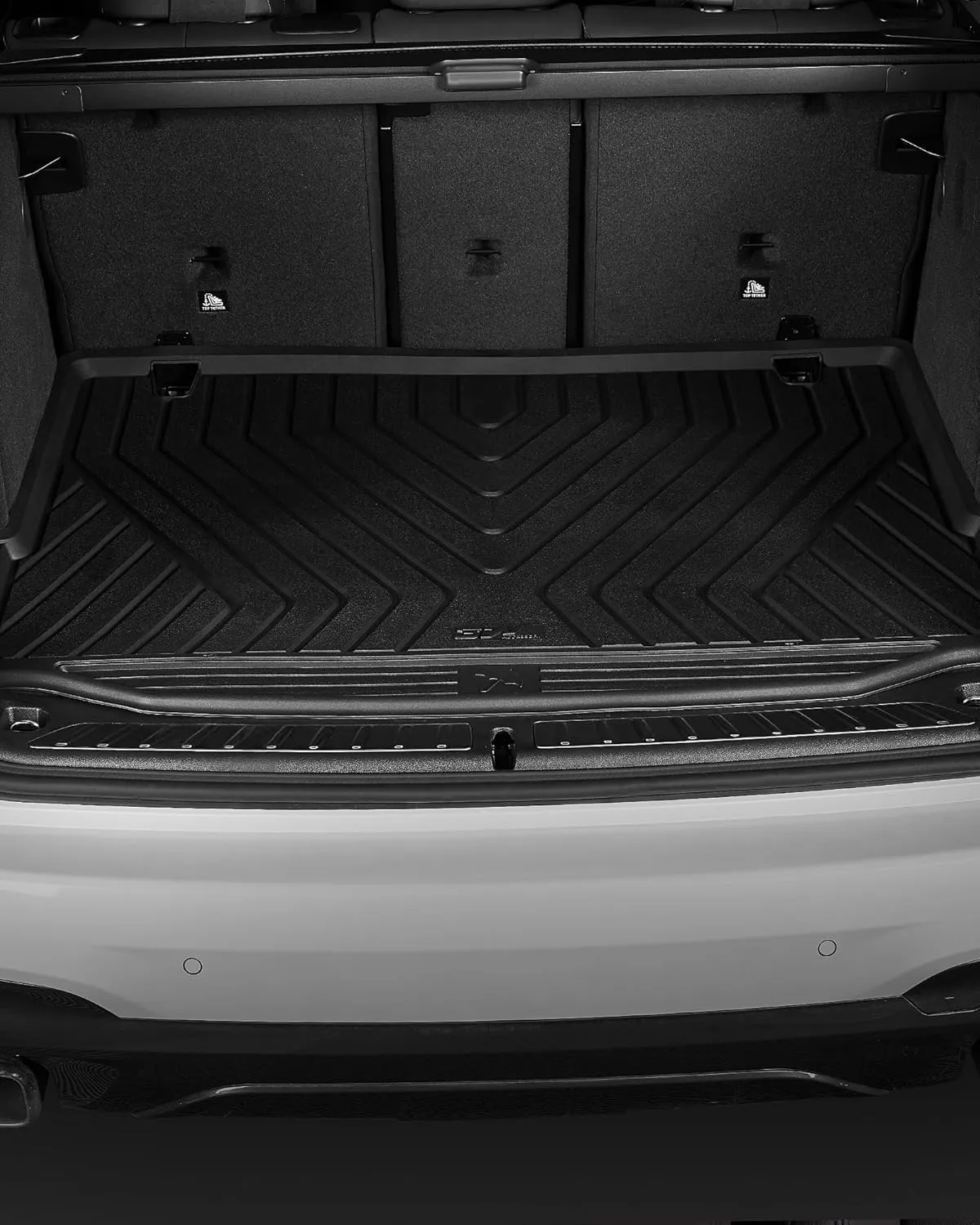 3W 2018-2024 BMW X3 Floor Mats & Cargo Liner, All Weather TPE BMW X3 Accessories Custom Fit for X3 30i M40i X3M Car Mats (Only for car Without Spare tire) (Don't Fit X3 30e), 6PCS