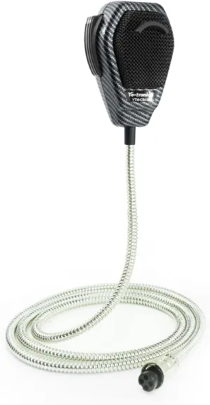 4 Pin Noise Canceling CB Microphone, Amateur Radio and SSB Communications (YTM-CB433carbon)
