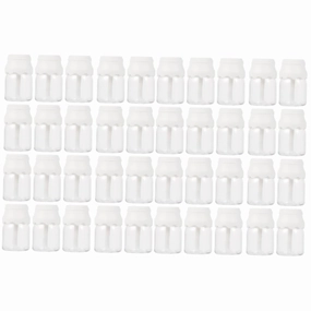 40 Pcs Milk Bottle Lip Gloss Tube Lip Balm Tube Plastic Bottles Lip Color Container Lipstick Tube Lip Gloss Container Lip Gloss Bottle Refillable Bottles Empty Lip Gloss Tube