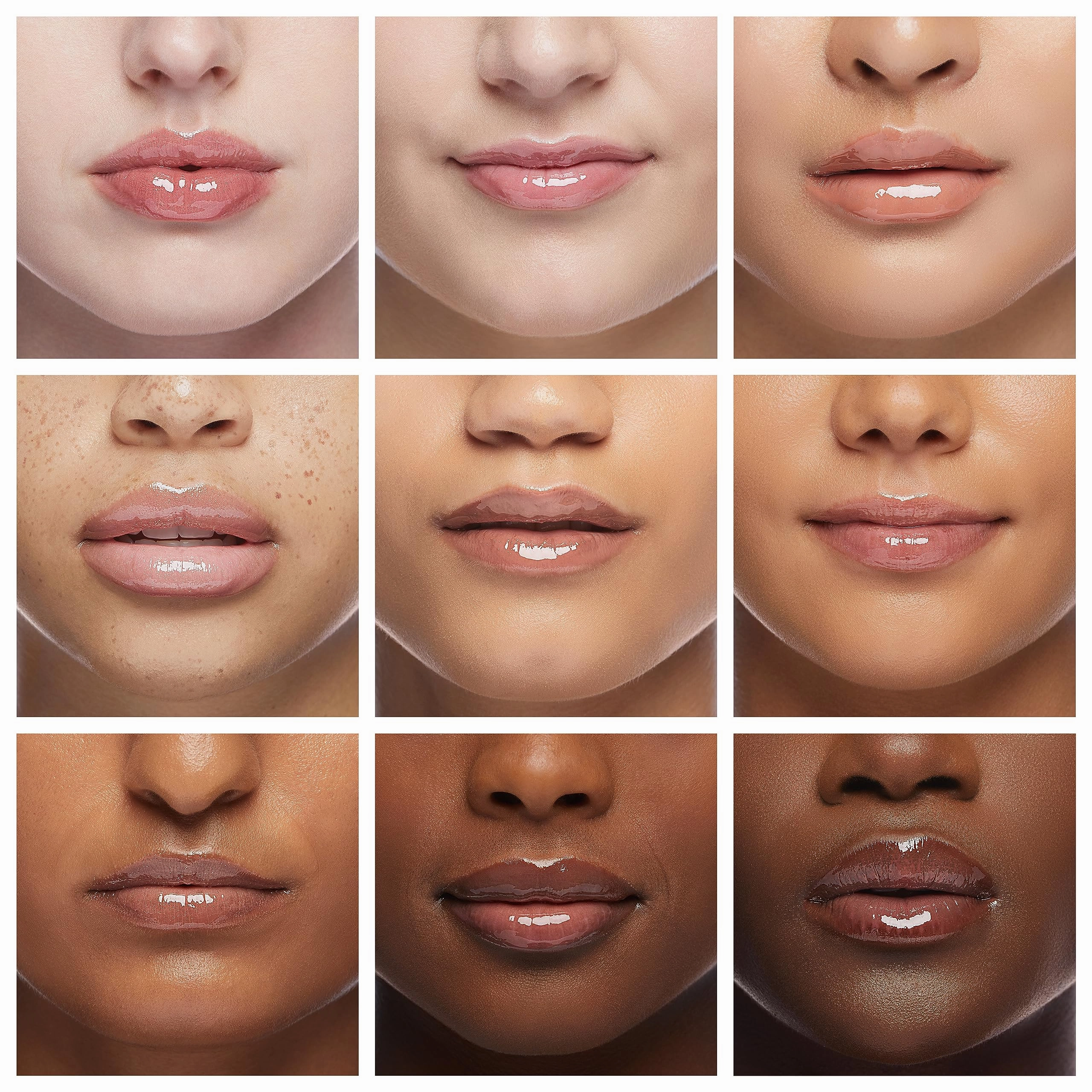 4 Pack Nicka K Lip Gel (CLEAR, STRAWBERRY, CHERRY, BUBBLE GUM)