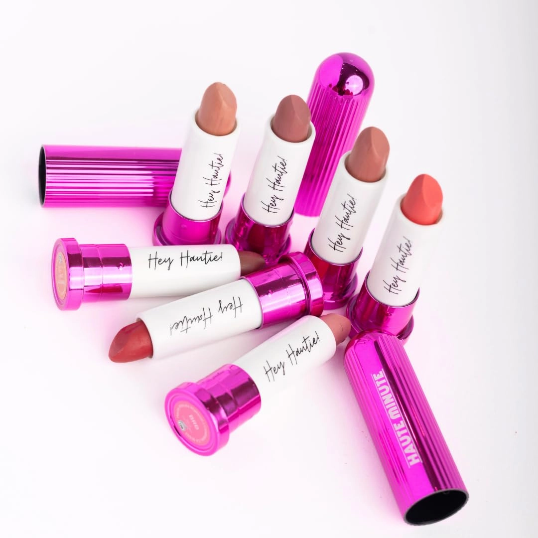 4Ever Haute Lipstick – Dark Mauve Lipstick Long Lasting, Bold Satin Finish, Vegan, Cruelty-Free - Clean & Natural, Travel-Friendly Lip Color (Sooo Late!)