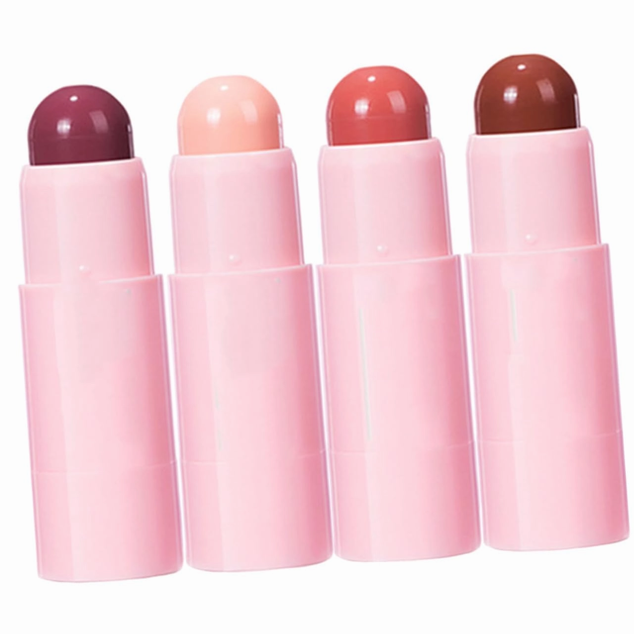 4Pcs Korean Matte Lipstick Set Moisturizing Lip Plumper Balm for Women Smooth Finish and Air Moisture present for Ladies Lip