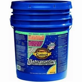 5 gal Cabot Stains 1000 Crystal Clear Waterproofing Sealer With Teflon