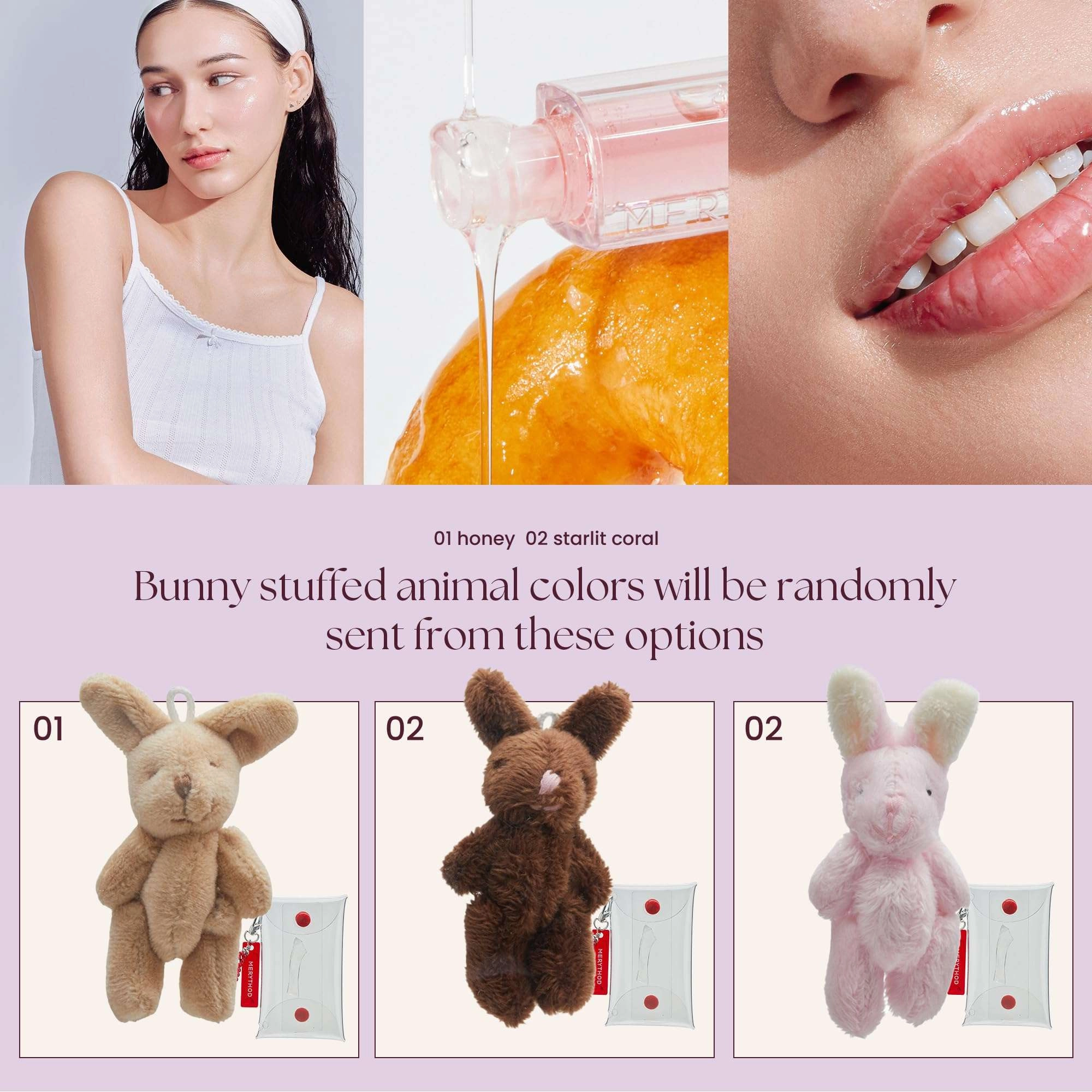 [MERYTHOD] BLING CHU LIP OIL (STARLIT SET)
