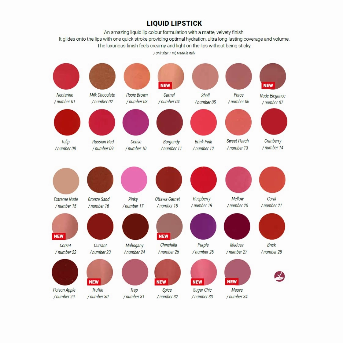 aden - 2 in 1 - Matte Liquid Lipstick & Lip liner Set - 7ML - Non-Smudge & Quick Drying - Highly Pigmented - Long Duration with Hydration - Made in Italy (03 Rosie Brown)