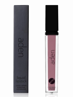 aden Tattoo Matte Lipstick - 7ML - Highly Pigmented - Provides Non-Shinny, Non Smudging and Velvety Finish – Water Proof Made in Italy (03 Soft Pink)