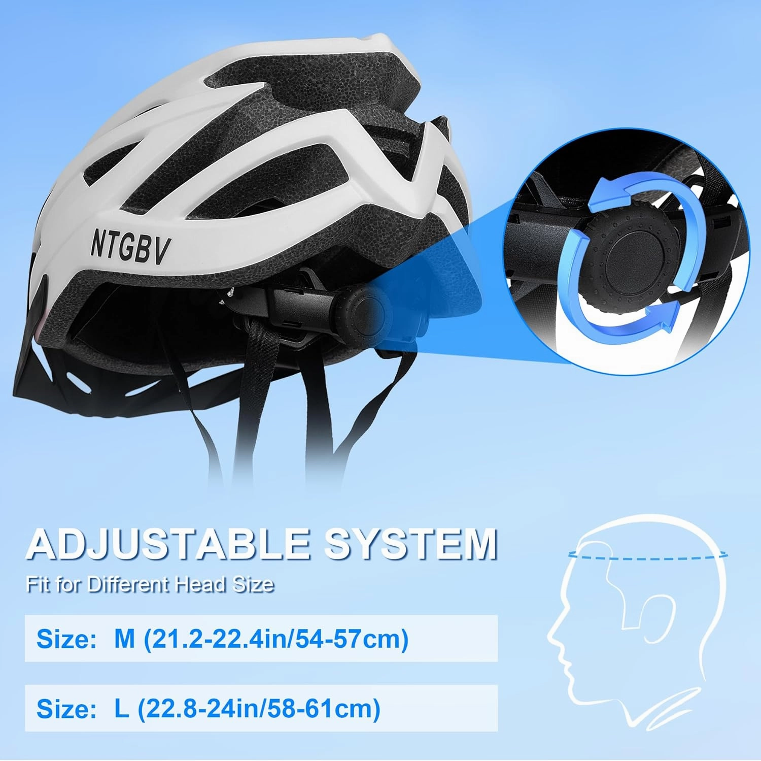 Adult Bike Helmet for Men/Women with Helmet Bag 2 Removable Moisture-Wicking Liners & Visors Lightweight Shockproof Adjustable Design CPSC 1203 & EN 1078 Safety Certified for Road/Commute/MTB