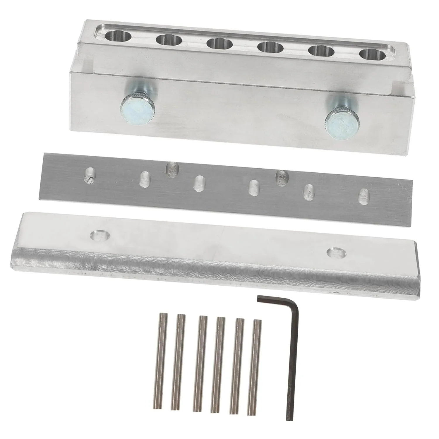 Aluminum Alloy Mold Diy Lipstick Maker 6-hole Kit High-brightness Polish