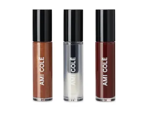 AMI COLÉ Hydrating Lip Treatment Oil (Lip Trio), 0.15oz