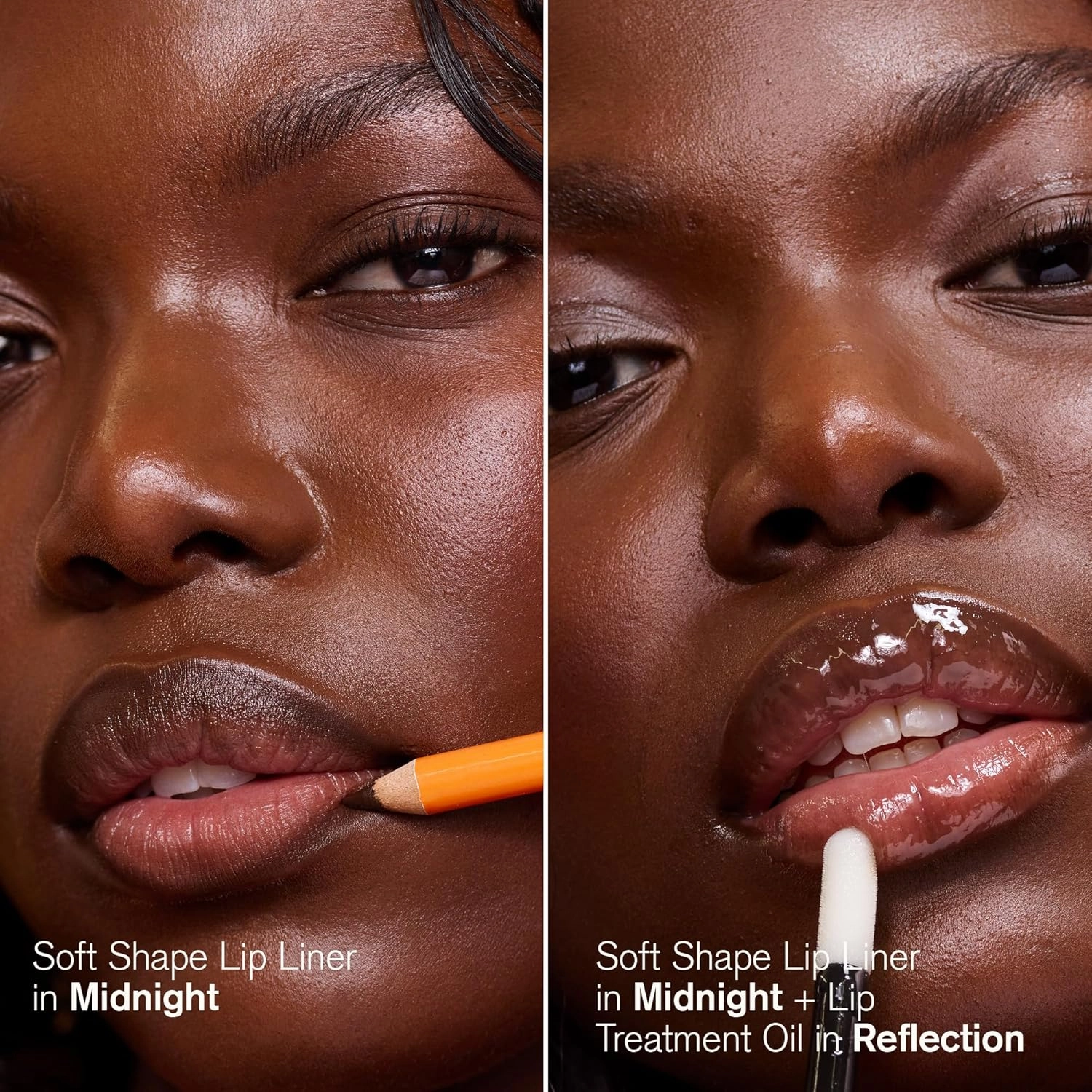 AMI COLÉ Soft Shape Lip Liner (Midnight - a rich chocolate), 0.04 oz