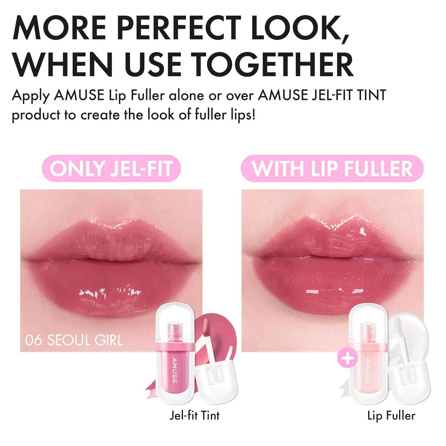 Amuse SEOUL JEL-FIT TINT (04 ROSE MILK)