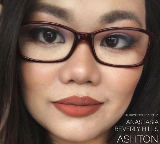 Anastasia Beverly Hills Liquid Lipstick in Ashton (midtone yellow brown)