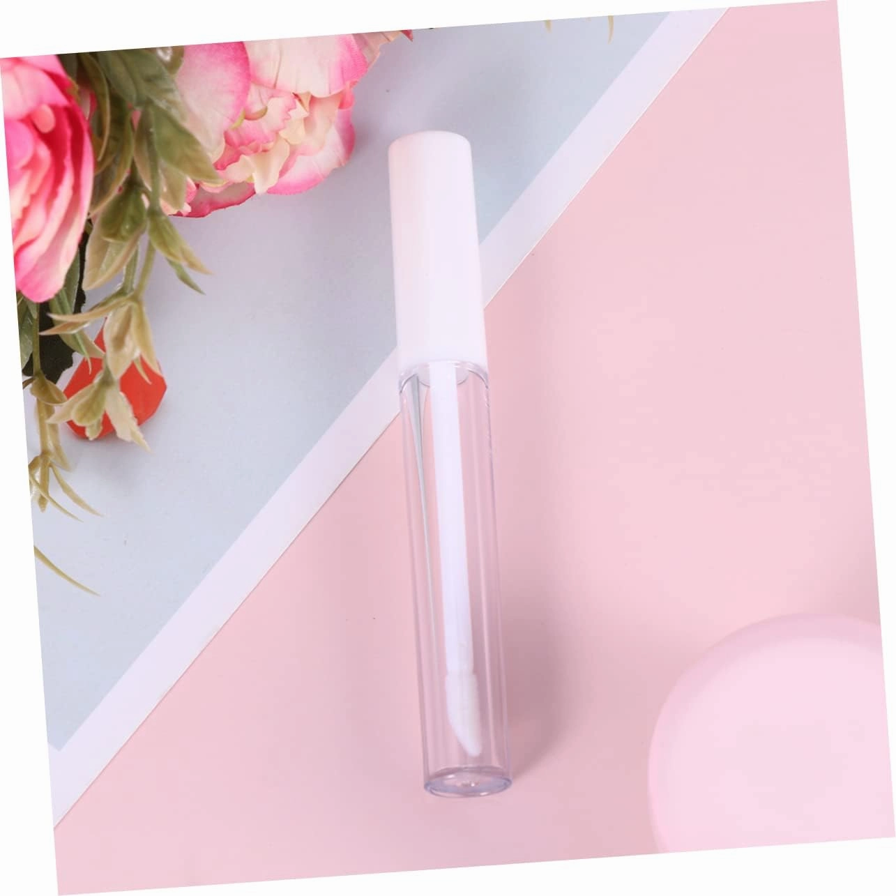 Angoily 3sets 2.5 Empty Lipstick Tube Wand Refillable Lip Gloss Containers for Cosmetics 10pcs*3