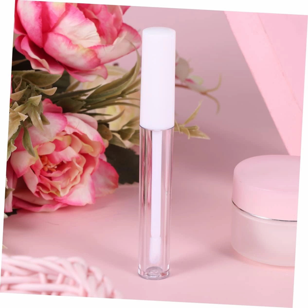 Angoily 3sets 2.5 Empty Lipstick Tube Wand Refillable Lip Gloss Containers for Cosmetics 10pcs*3