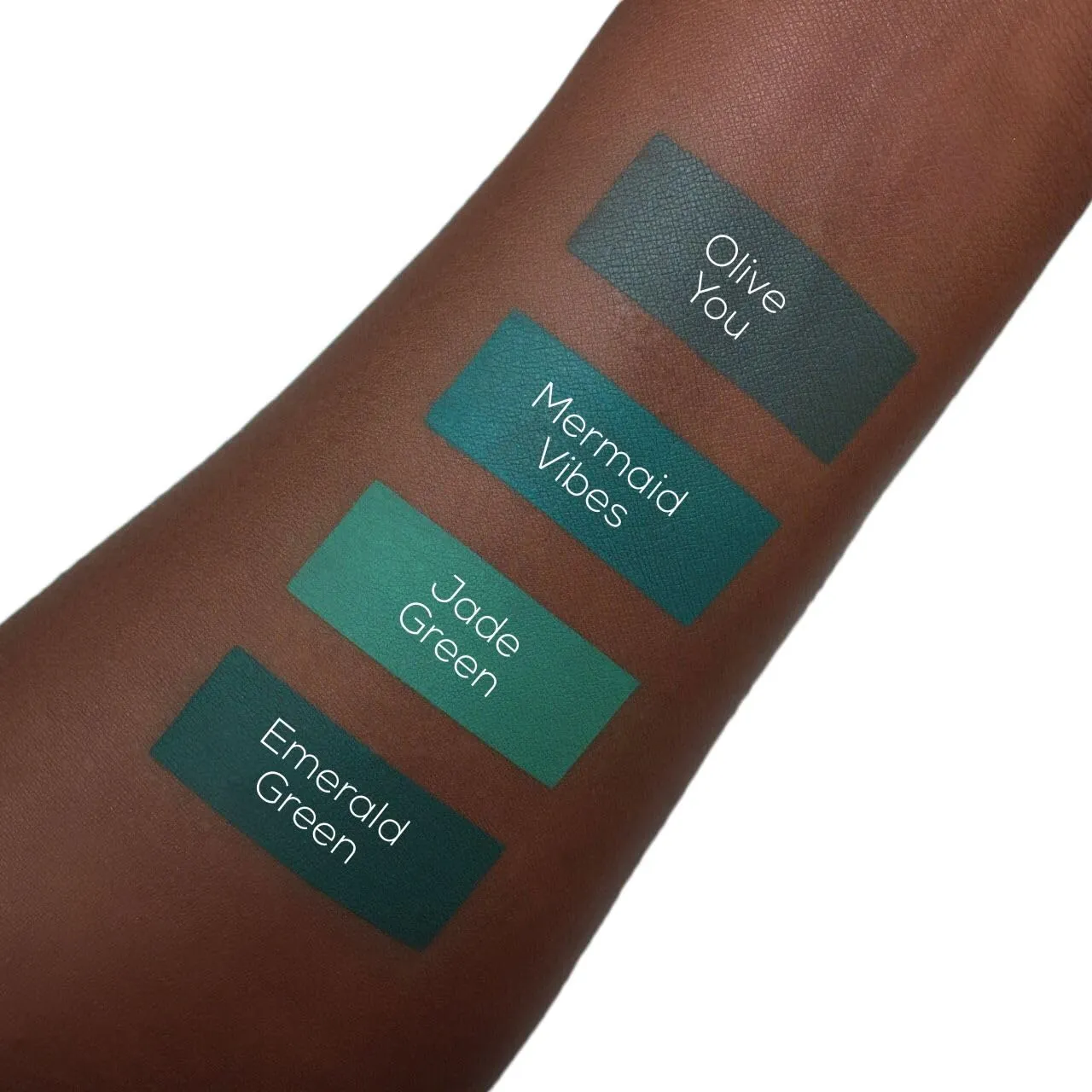 Aromi Dark Green Matte Liquid Lipstick | Long-Lasting, Forest Lip Color, Vegan Makeup, Cruelty-free, Unique Lipstick Shade, Handmade (Emerald Green)