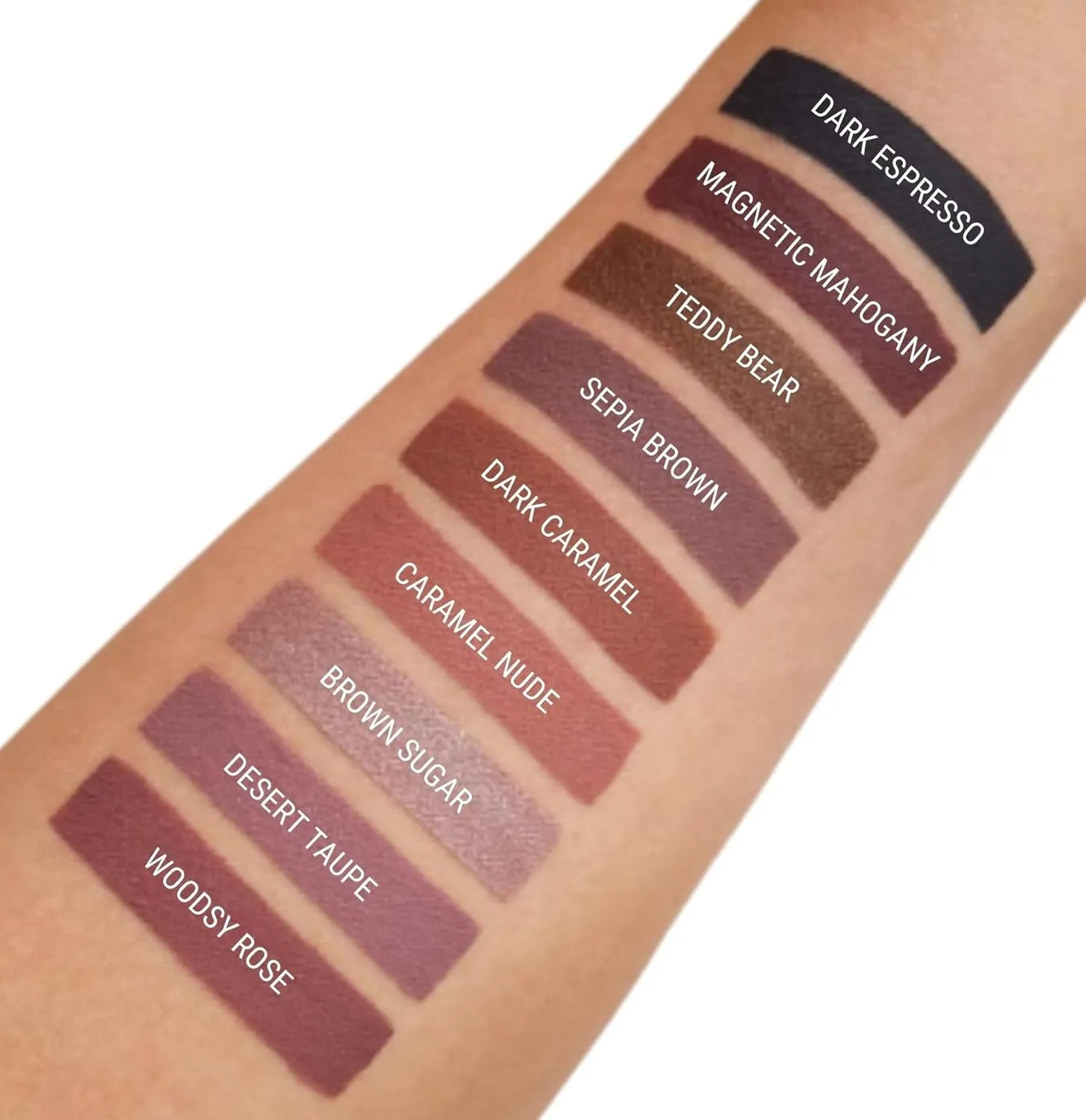 Aromi Matte Liquid Lipstick | Grey Brown Lip Color, Greige, Vegan, Cruelty-free, Waterproof, Long-Lasting, Dye and Lead-Free Lipstick (Sepia Brown)
