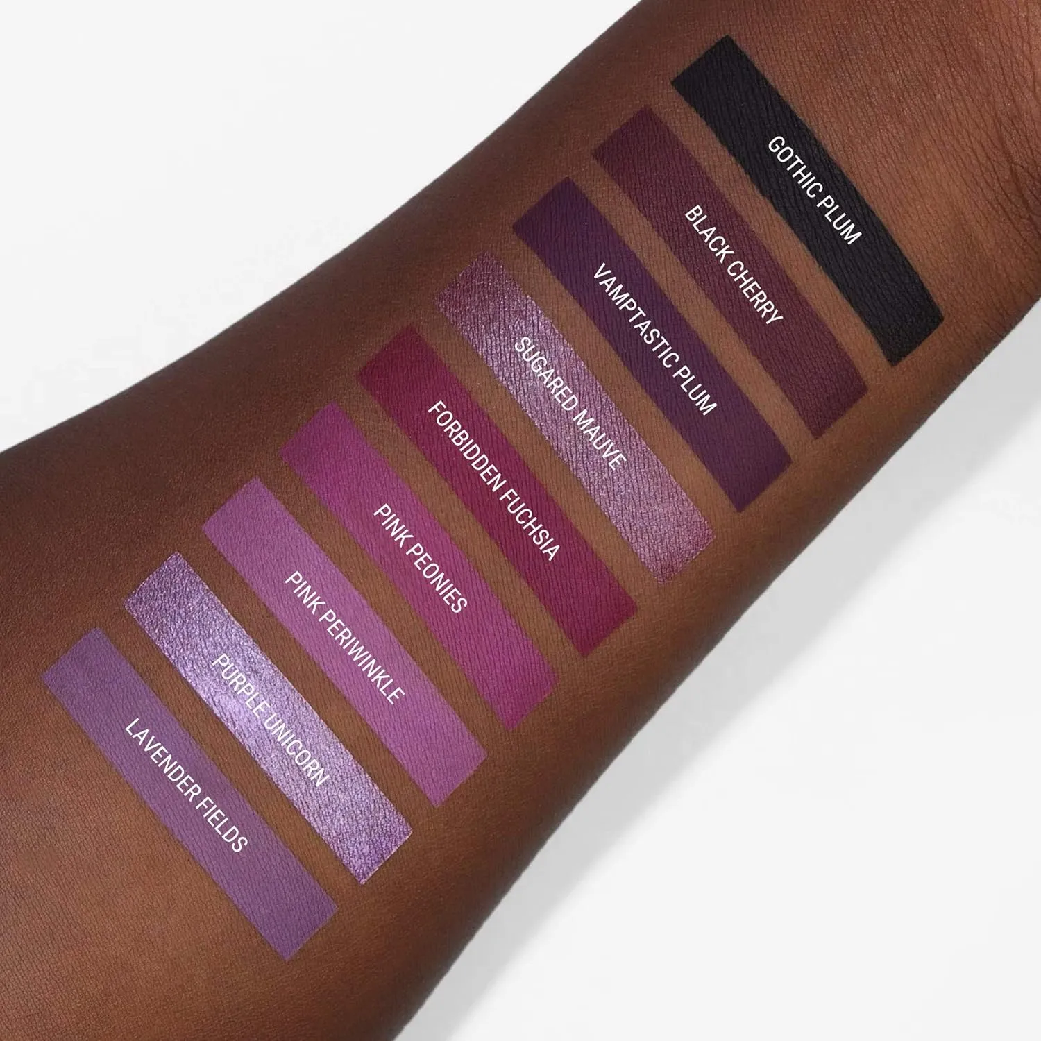 Aromi Sugared Mauve Metallic Liquid Lipstick, Purple Pink Lip Color with Shimmery Finish, Raspberry Mulberry Lipstick, Long-Lasting, Smudge Proof (Sugared Mauve)