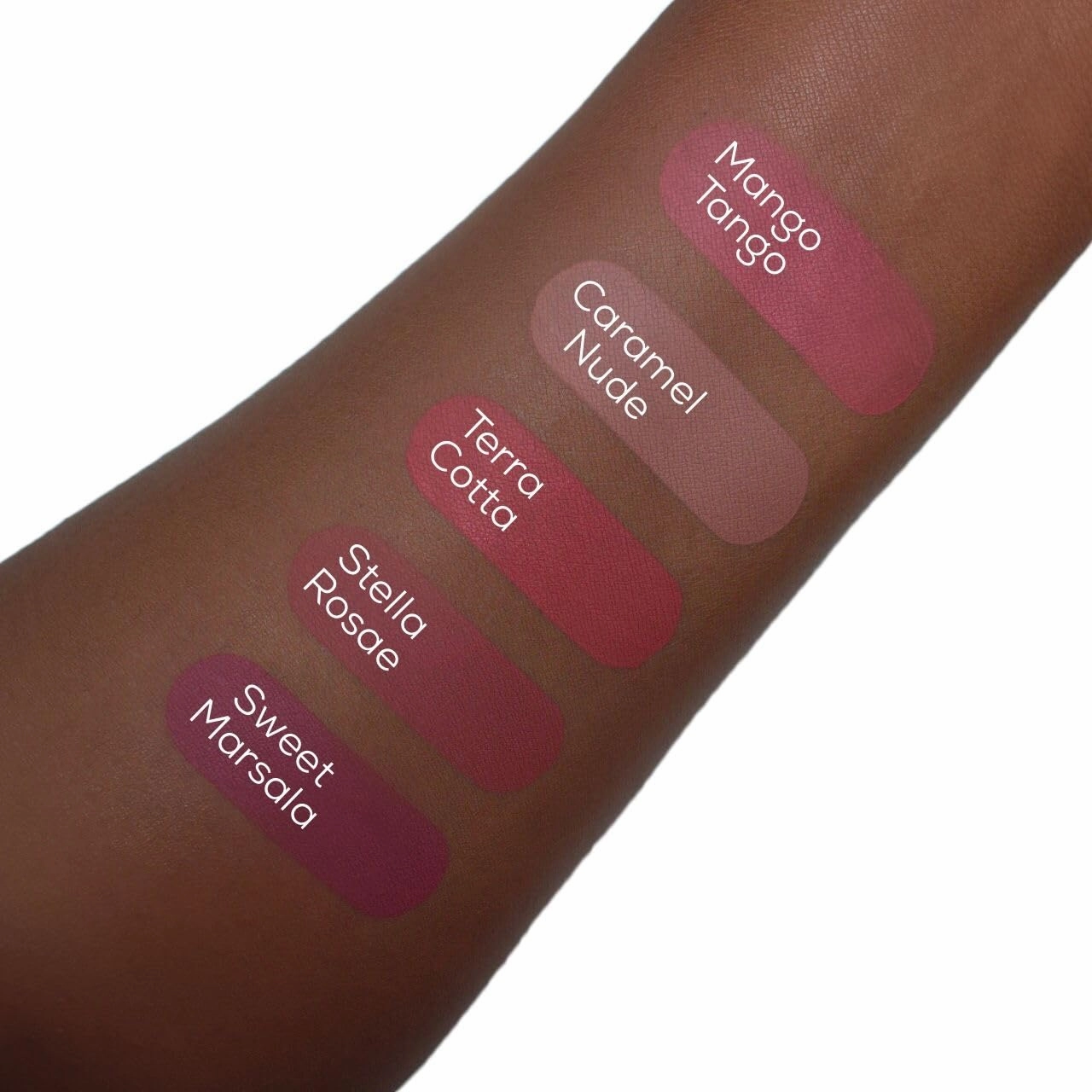 Aromi Marsala Matte Liquid Lipstick | Rosy Burgundy, Pink Maroon Lip Color, Long-lasting, Vegan, Cruelty-free, Waterproof, Handmade (Sweet Marsala)