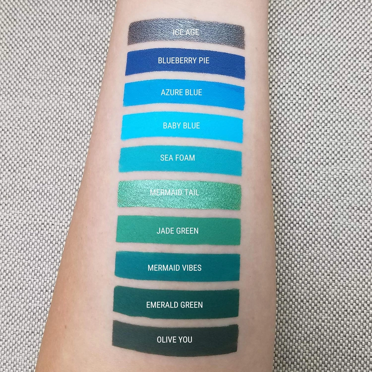 Aromi Matte Liquid Lipstick | Medium Blue Lip Color for Women, Long-lasting, Sky, Ocean Shade, Long Wear, Waterproof, Handmade (Azure Blue)