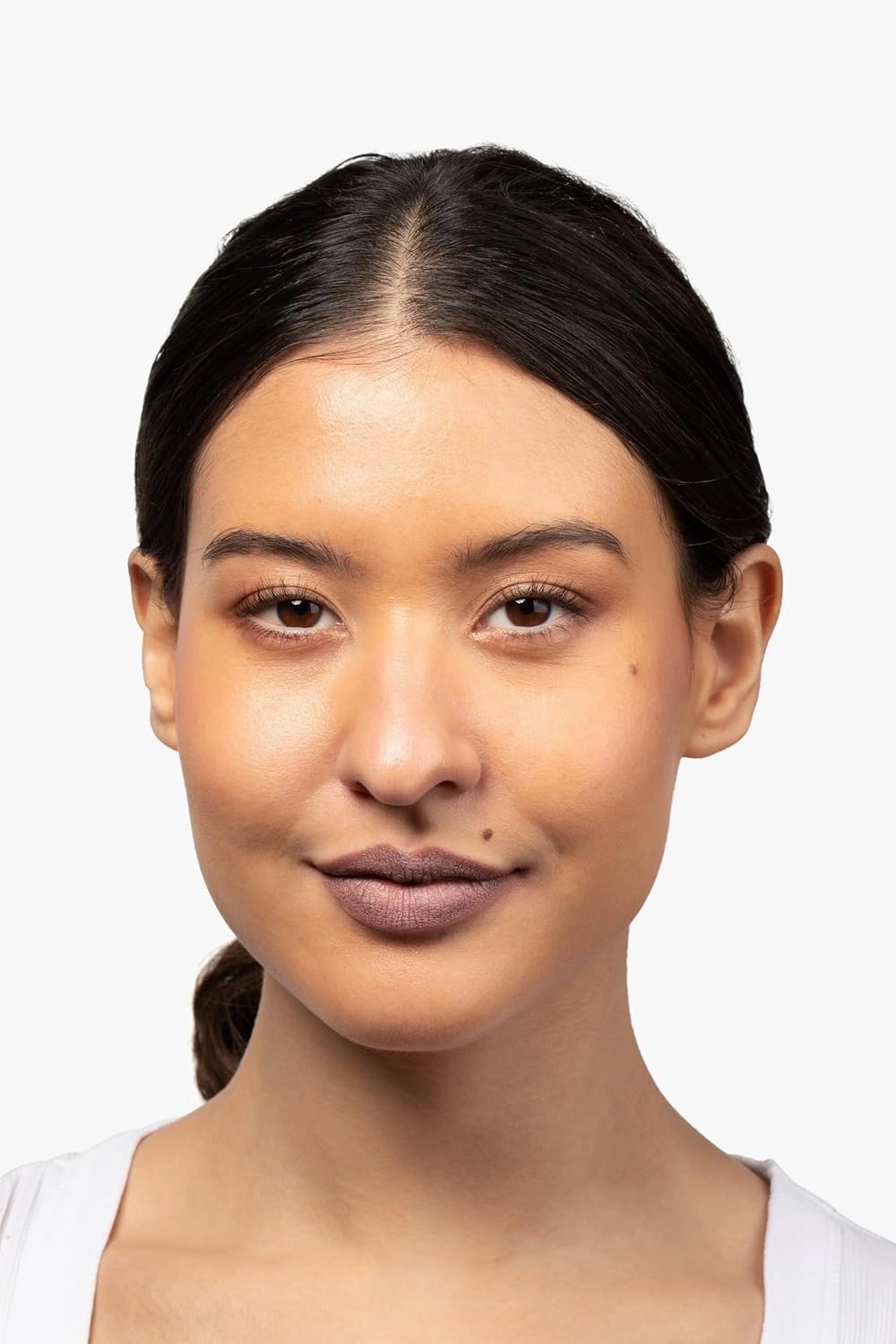Aromi Metallic Liquid Lipstick | Smudge and Transfer Proof, Long-Lasting, Light Brown, Nude Lip Color with Shimmery Finish, Vegan, Cruelty-free, Handmade (Brown Sugar)