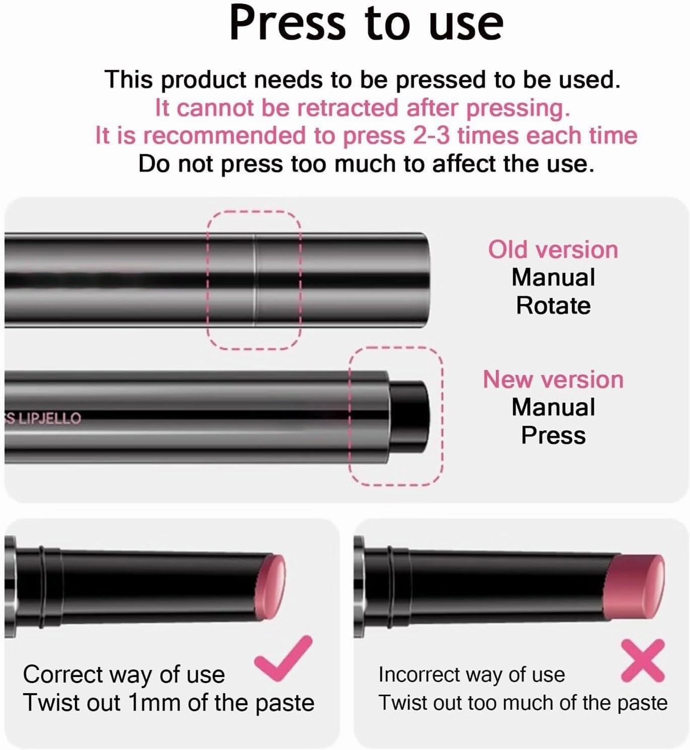 Aztk Meltykiss Jelly Gloss Lipstick, Aztk Lipstick, Mirror Hydrating Lip Gloss, Aztk Moisturizing Melty Kiss Lip Jelly, Long Lasting Moisturizing Tinted Lip Balm Lipstick Lip Gloss