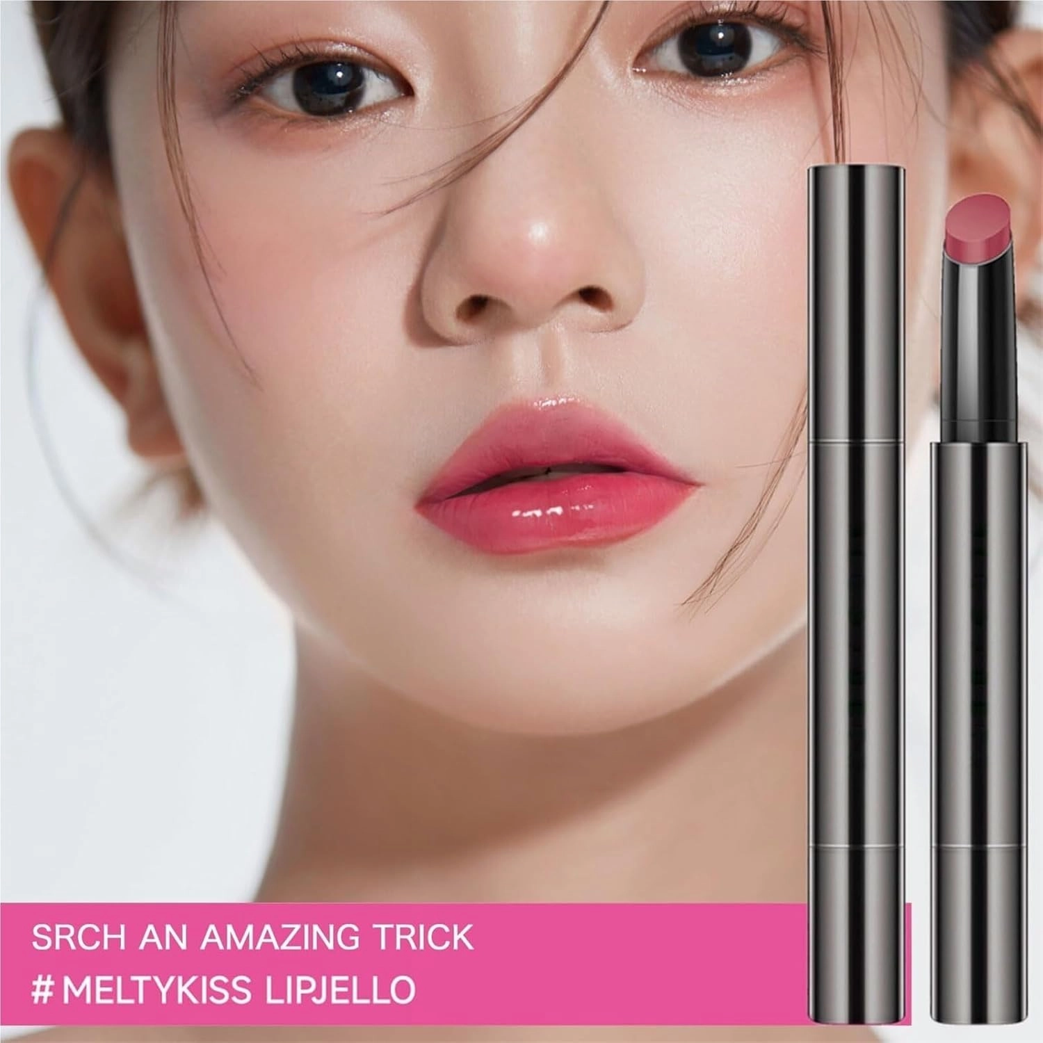 Aztk Meltykiss Jelly Gloss Lipstick, Aztk Lipstick, Mirror Hydrating Lip Gloss, Aztk Moisturizing Melty Kiss Lip Jelly, Long Lasting Moisturizing Tinted Lip Balm Lipstick Lip Gloss