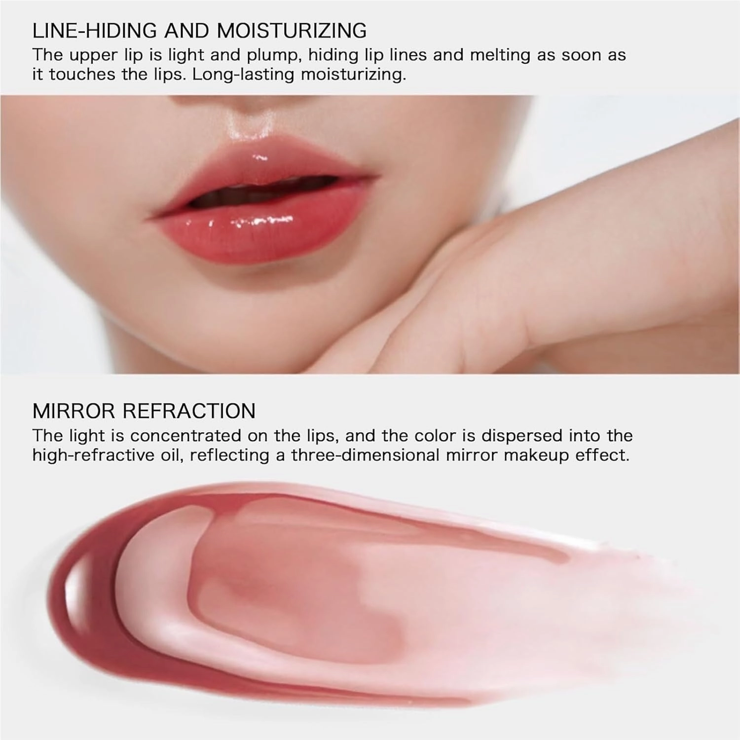 Aztk Meltykiss Jelly Gloss Lipstick, Aztk Lipstick, Mirror Hydrating Lip Gloss, Aztk Moisturizing Melty Kiss Lip Jelly, Long Lasting Moisturizing Tinted Lip Balm Lipstick Lip Gloss