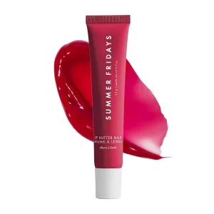 Bajajbeautyshop Tinted Lip Butter Balm - Conditioning Vegan Lip Balm for Instant Moisture, Shine & Hydration - Sheer-Tinted, Soothing Skincare (Cherry)