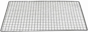 Barbecue Grill Square Iron Grill Rectangular Grill Rack Tool Outdoor Barbecue Supplies Oven Accessories(Oversized mesh)