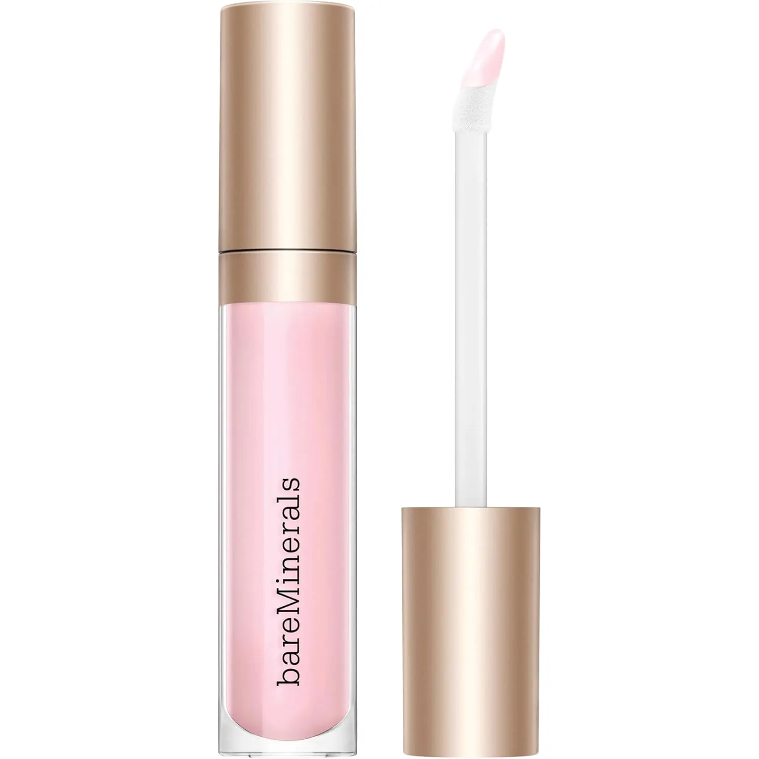 bareMinerals Mineralist Lip Gloss-Balm, Hydrating Lip Gloss   Balm Hybrid, Sheer Glossy Lip Balm, No Stickiness, Improves Lip Smoothness, Vegan