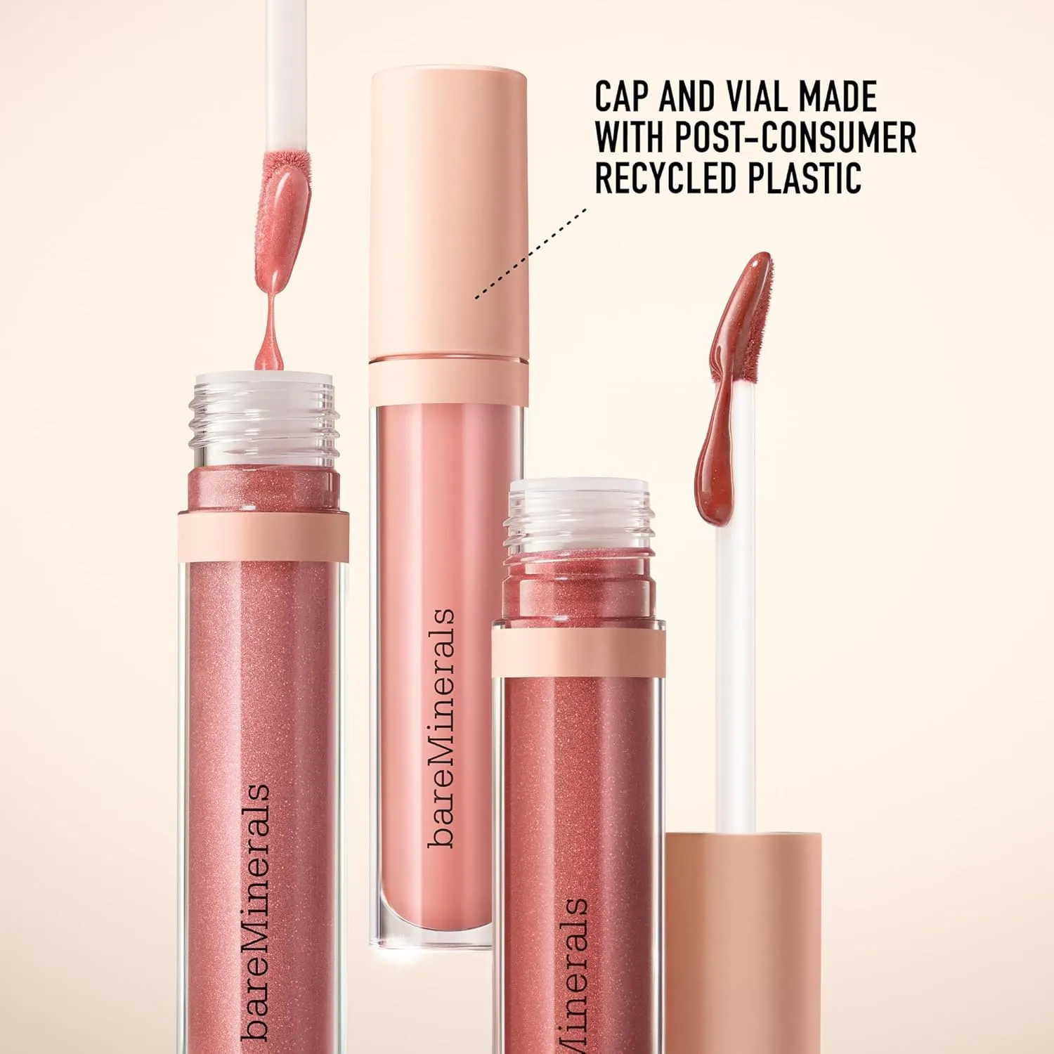 bareMinerals Mineralist Lip Gloss-Balm, Hydrating Lip Gloss   Balm Hybrid, Sheer Glossy Lip Balm, No Stickiness, Improves Lip Smoothness, Vegan