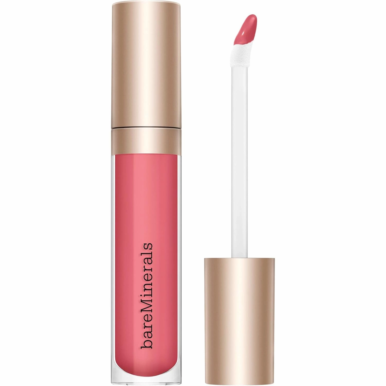 bareMinerals Mineralist Lip Gloss-Balm, Hydrating Lip Gloss   Balm Hybrid, Sheer Glossy Lip Balm, No Stickiness, Improves Lip Smoothness, Vegan