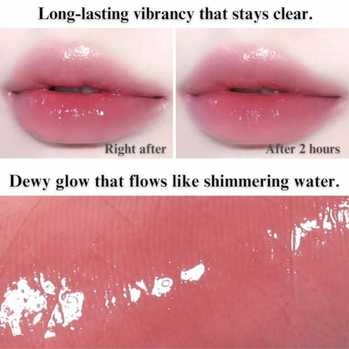 BBIA Glow Tint – Lip Plumping Volumizing Glossy & Glowy Lip Stain Naturally Moisturizing Comfortable Texture Lightweight Long-Lasting Vivid Color Non-Sticky Korean Makeup (04 CINNAMON, Pack of 1)