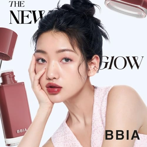 BBIA Glow Tint – Lip Plumping Volumizing Glossy & Glowy Lip Stain Naturally Moisturizing Comfortable Texture Lightweight Long-Lasting Vivid Color Non-Sticky Korean Makeup (04 CINNAMON, Pack of 1)